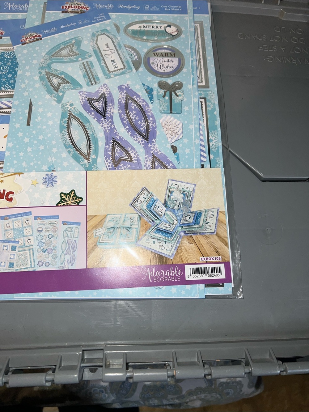 Winter-Themed Craft Kit - Blue